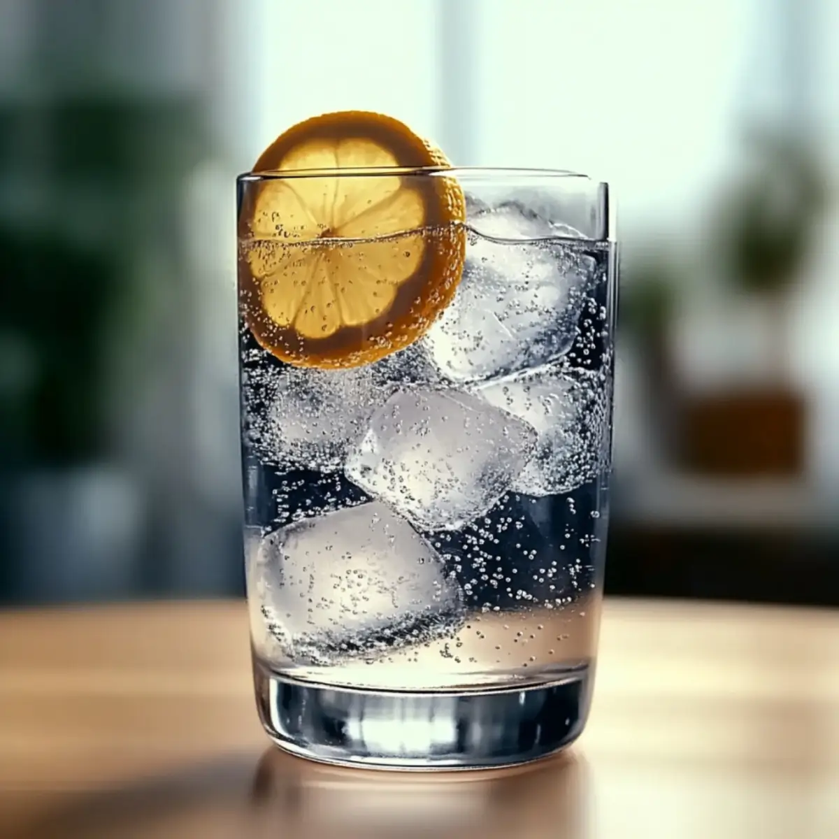 Ice Water Hack For Weight Loss ingredients arranged on marble surface including apple cider vinegar, fresh lemons, honey and cinnamon