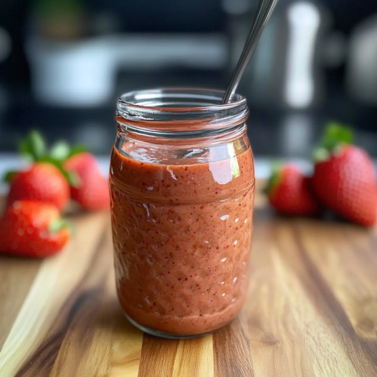 Better Than Store-Bought Strawberry Vinaigrette