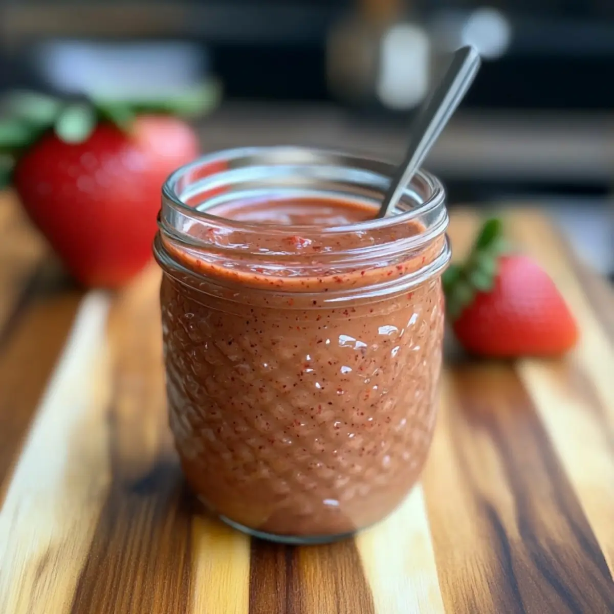 5-Minute Strawberry Balsamic Vinaigrette Magic