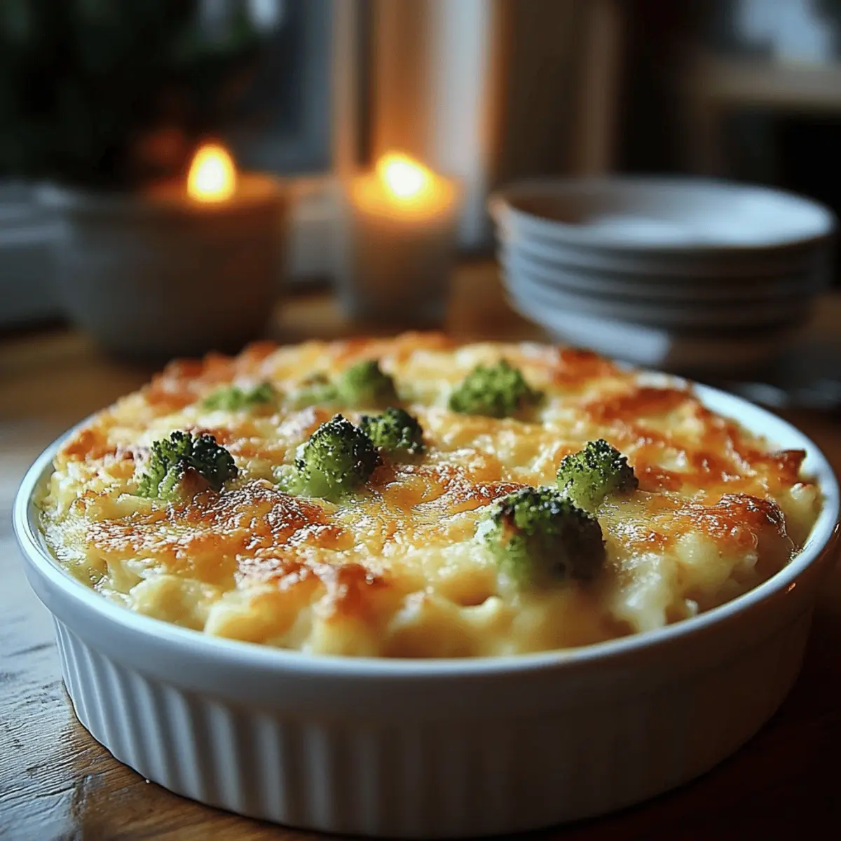 Cheesy Broccoli Rice Casserole