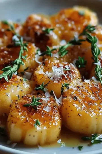 Savory Roasted Garlic Parmesan Gnocchi