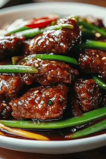 Crispy Mongolian Beef