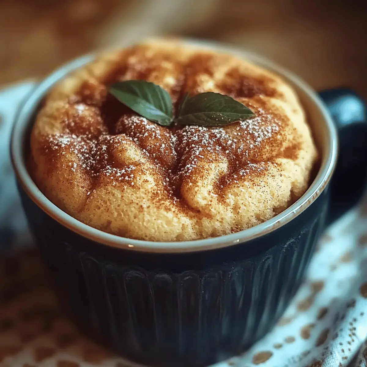 Snickerdoodle Mug Cookie