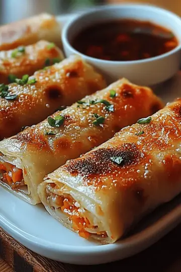 Crispy Chinese Spring Rolls