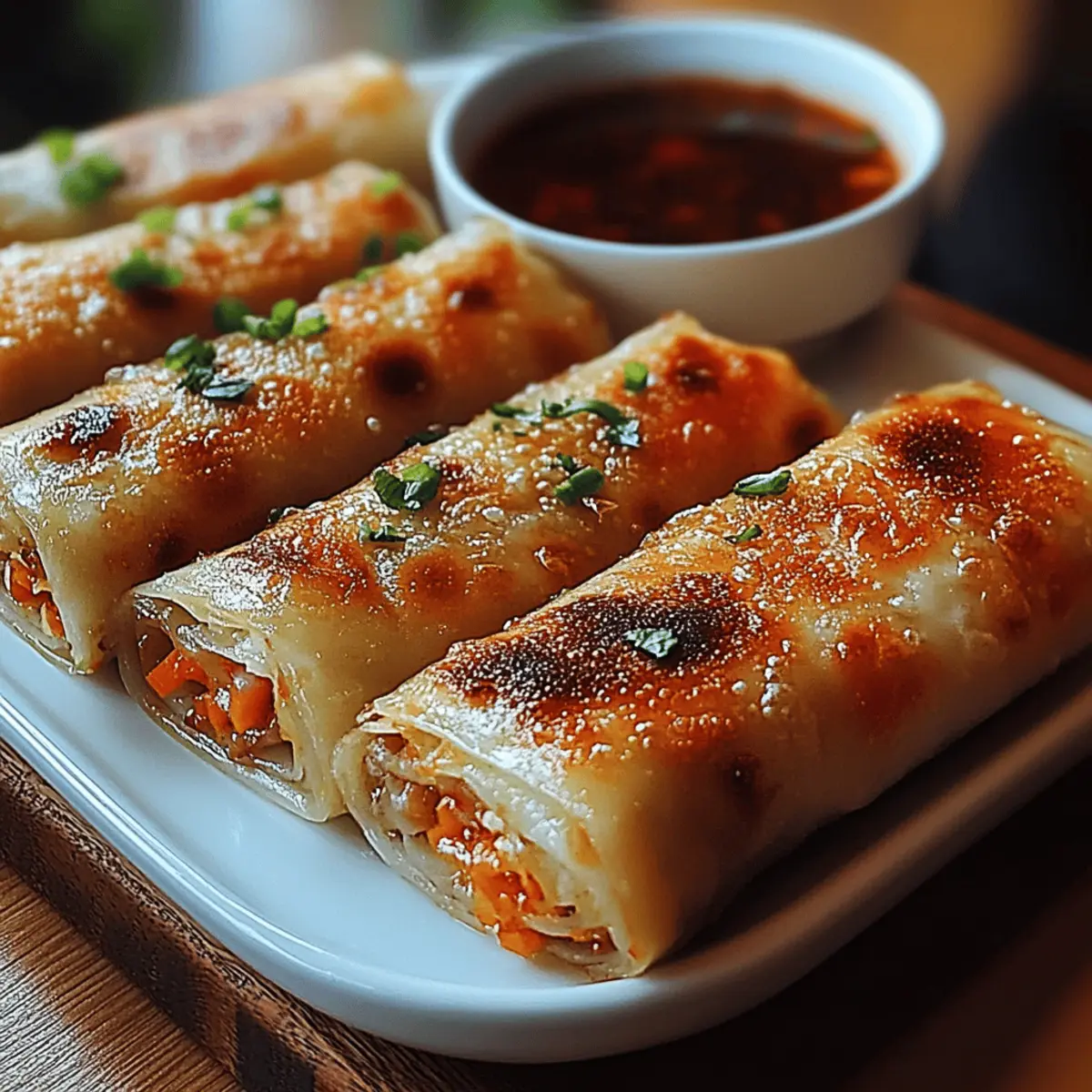 Crispy Chinese Spring Rolls