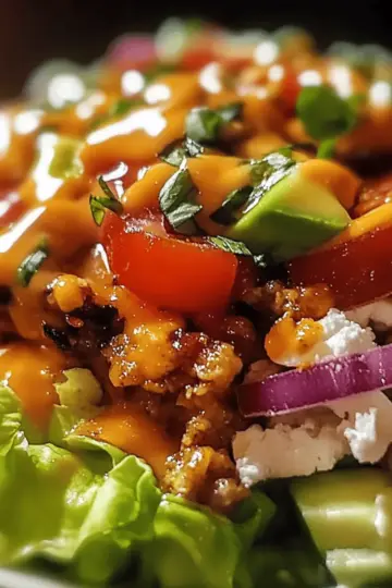 Taco Salad with Catalina Dressing