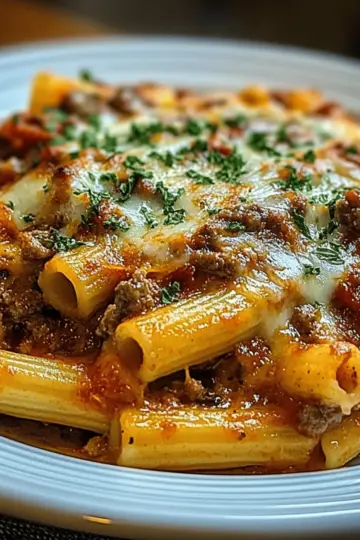 Creamy Velveeta Penne Pasta with Cajun Beef Alfredo Sauce