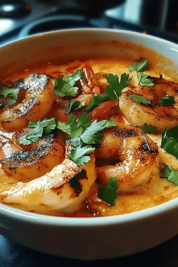 Spicy Coconut Shrimp Soup