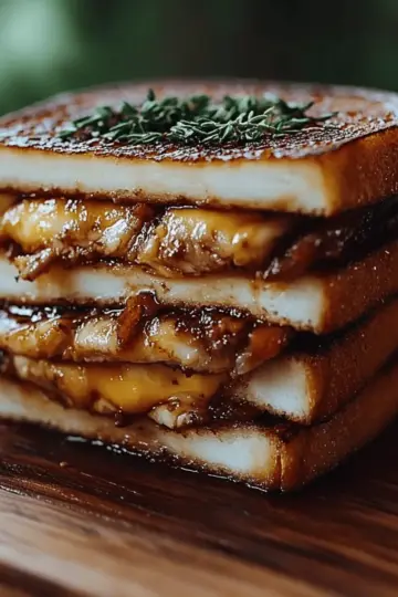 BBQ Chicken Grilled Cheese
