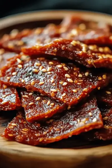 Savory Air Fryer Beef Jerky