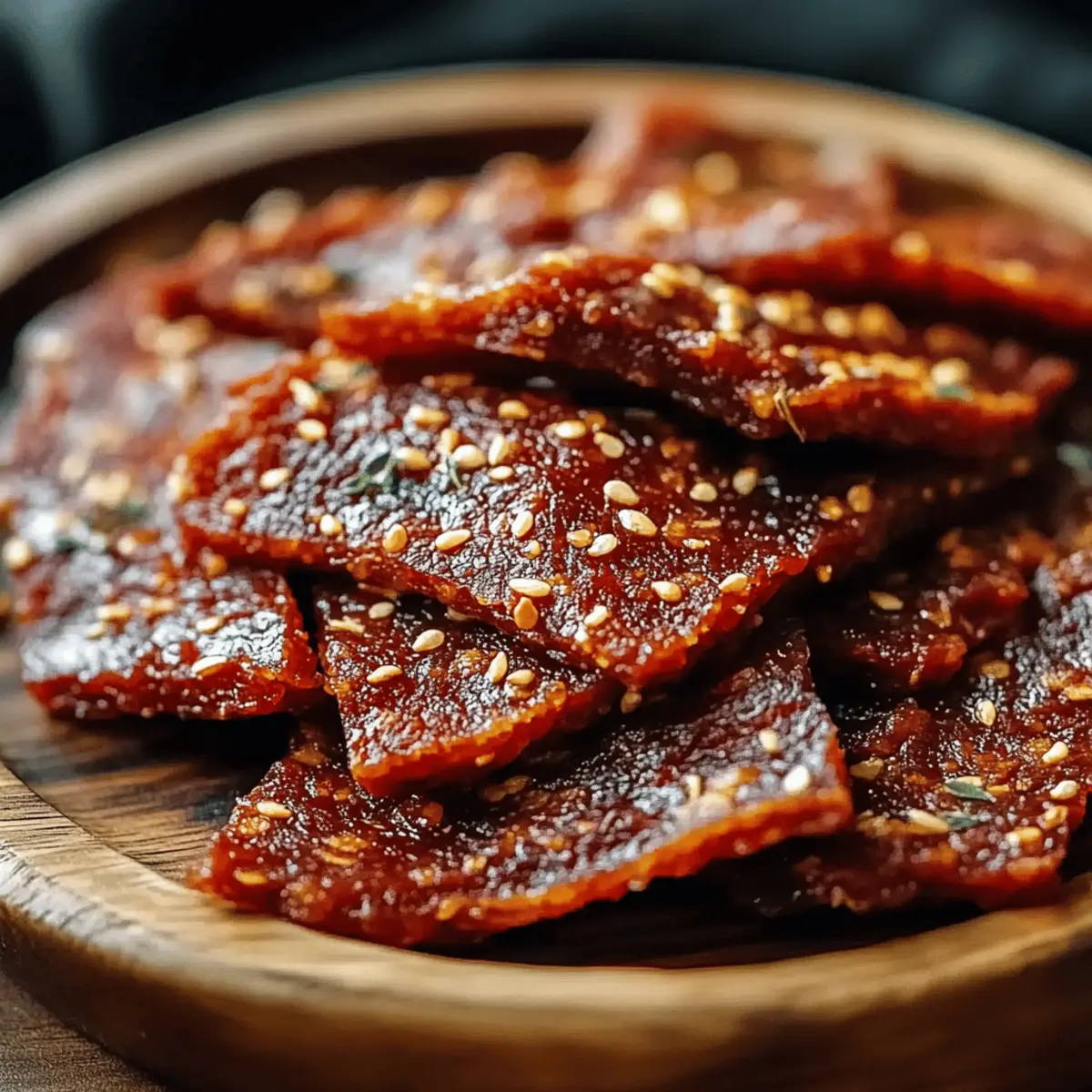 Savory Air Fryer Beef Jerky