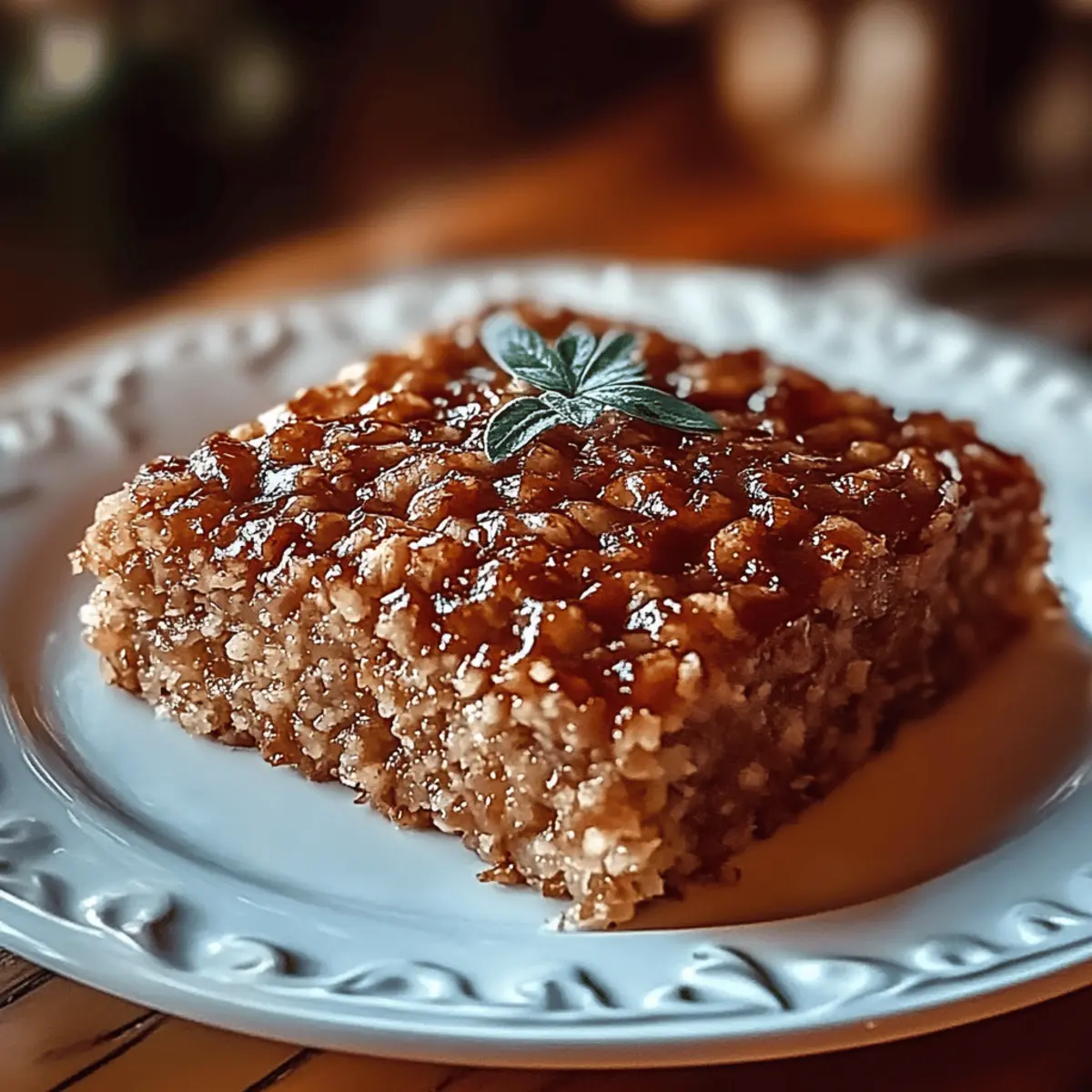 Oatmeal Cake