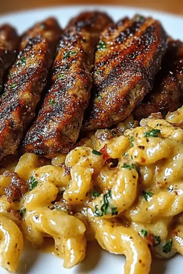 Cheesy Cajun Steak Pasta with Garlic Parmesan Sauce