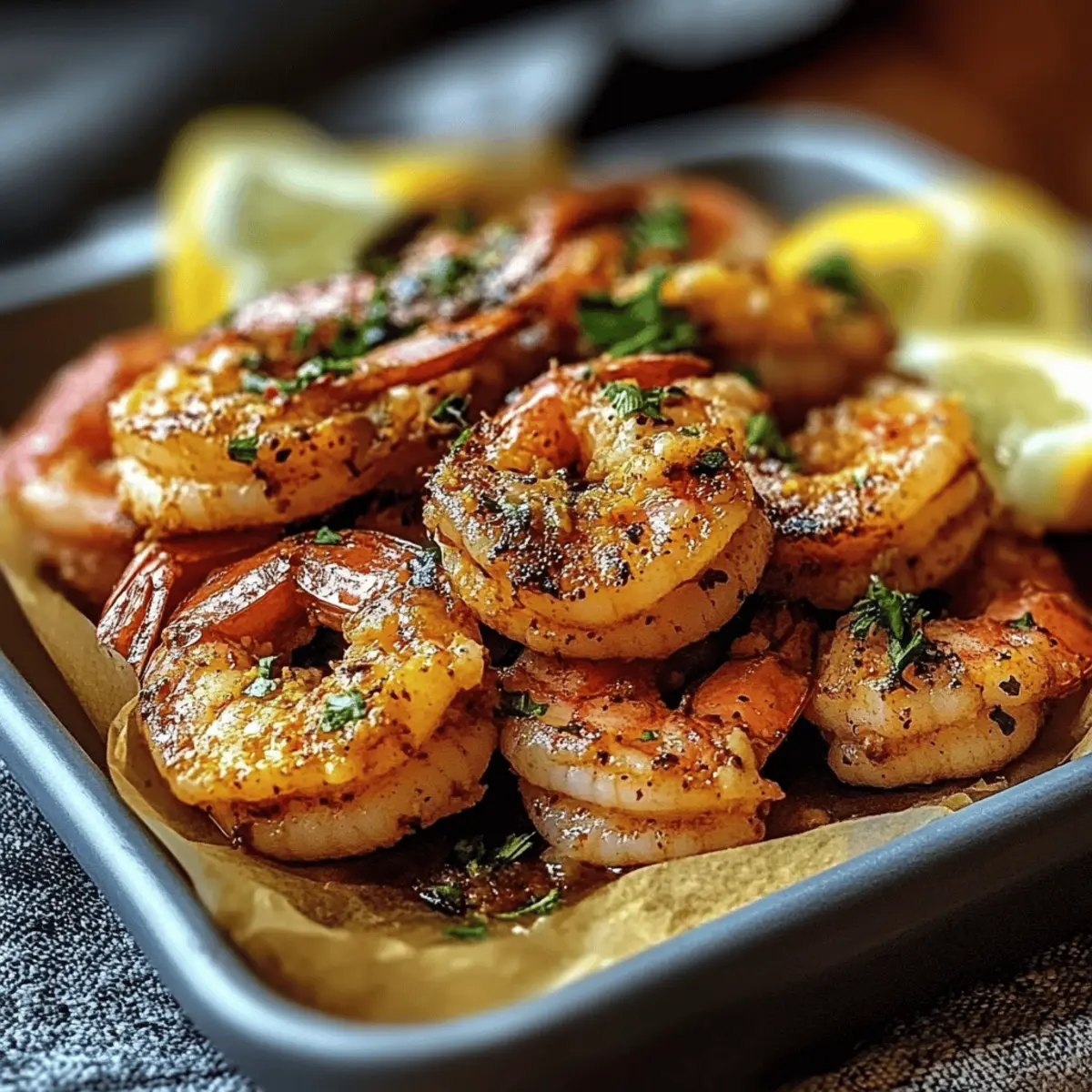 Baked Cajun Shrimp