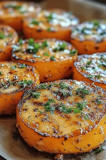 Parmesan Herb Sweet Potato Medallions