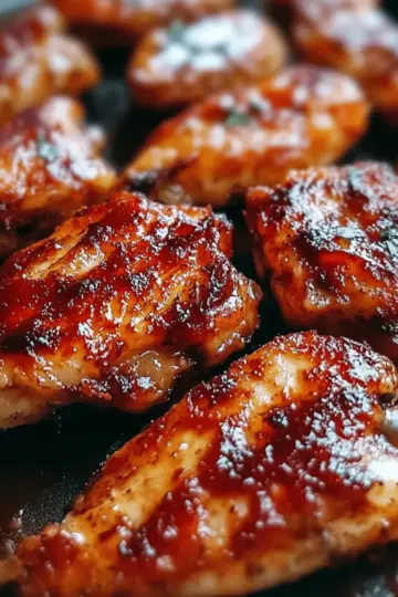 Oven-Baked BBQ Chicken Wings