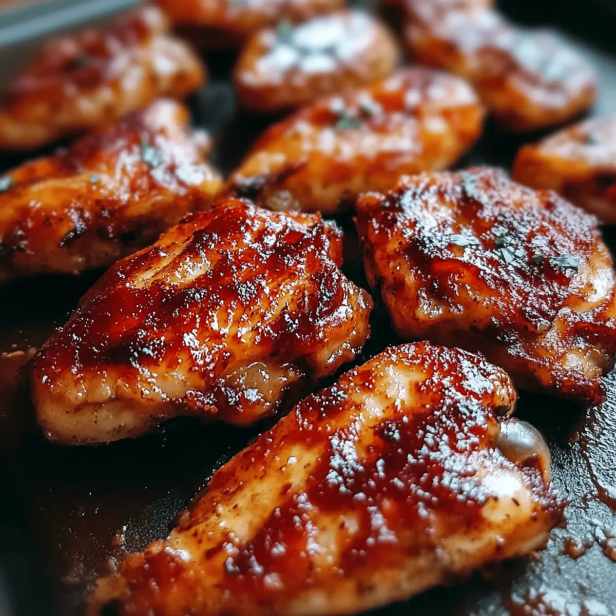 Oven-Baked BBQ Chicken Wings