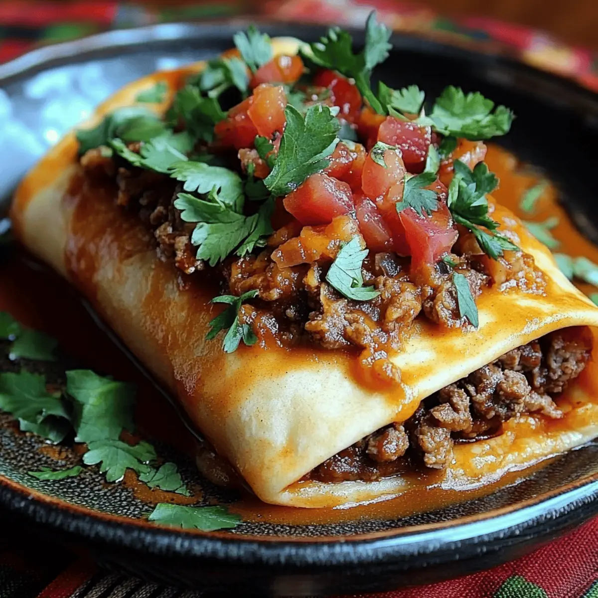 Juicy Beef Enchiladas Loaded with Flavor and Easy to Make 4 Beef Enchiladas