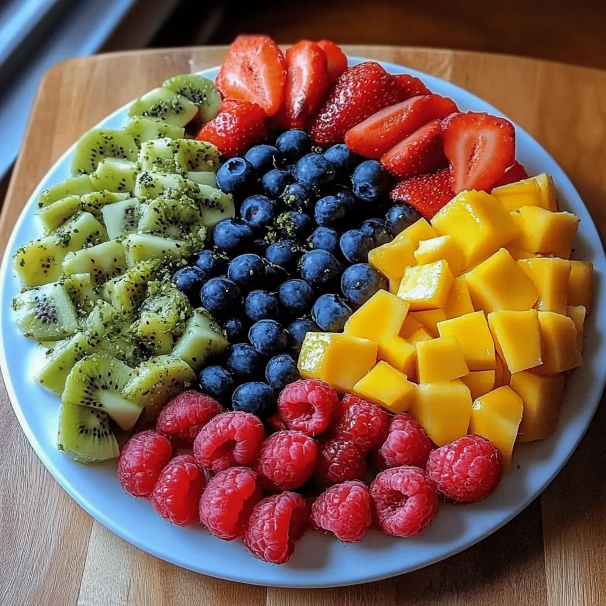 Vibrant Rainbow Fruit Platter That's Fun and Refreshing 4 Rainbow Fruit Platter