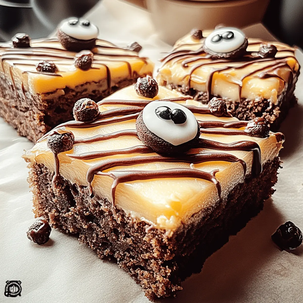 Delicious Halloween Cream Cheese Swirl Brownies to Savor 4 Halloween Cream Cheese Swirl Brownies