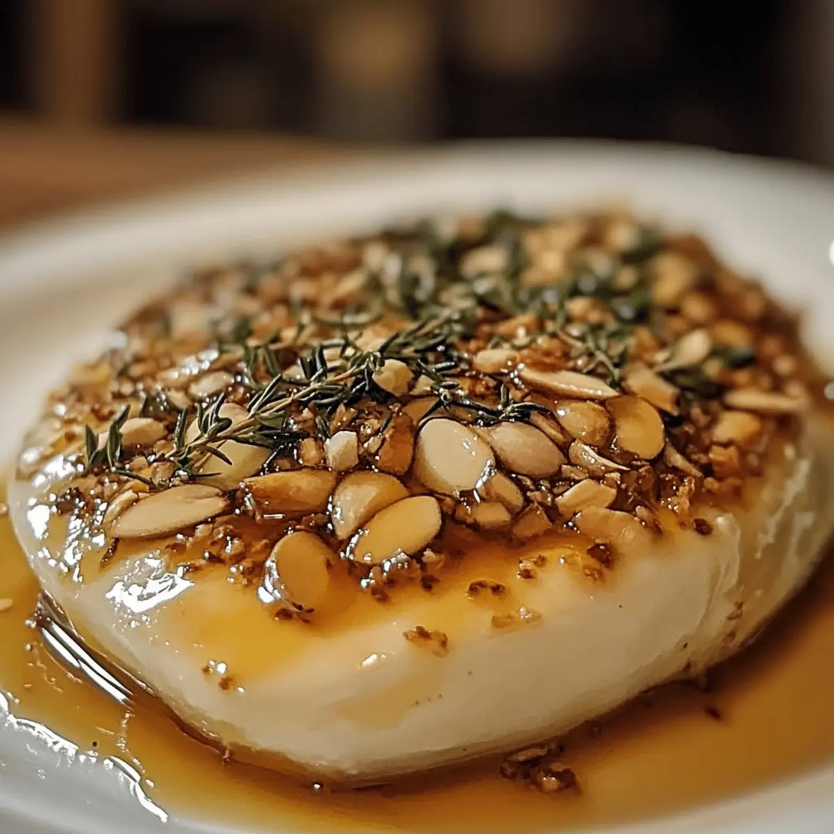 Baked Brie with Honey and Nuts