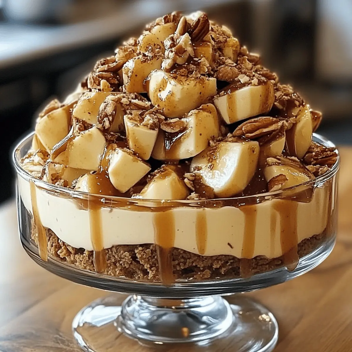 Indulgent Cookie Dough Caramel Apple Trifle Delight 4 Cookie Dough Caramel Apple Trifle
