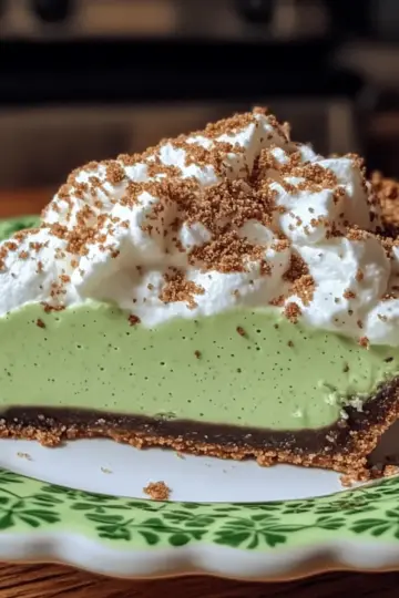 Shamrock Shake Pie