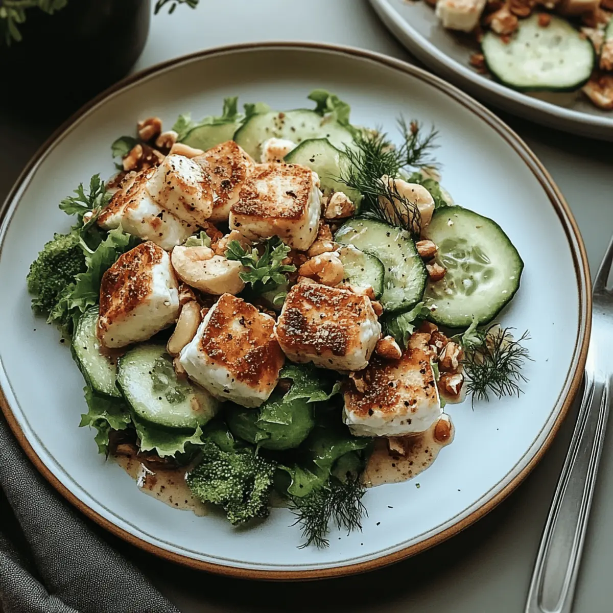 Delicious Crispy Torn Halloumi Salad with Fresh Greens and Zesty Dressing 1 l5ztkyd9czbnuak1b0ok