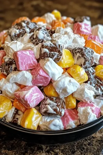 Rocky Road Fluff Salad