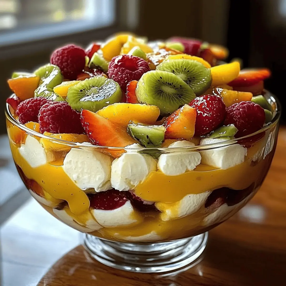 Irresistibly Easy Fresh Fruit Trifle for a Sweet Treat 1
