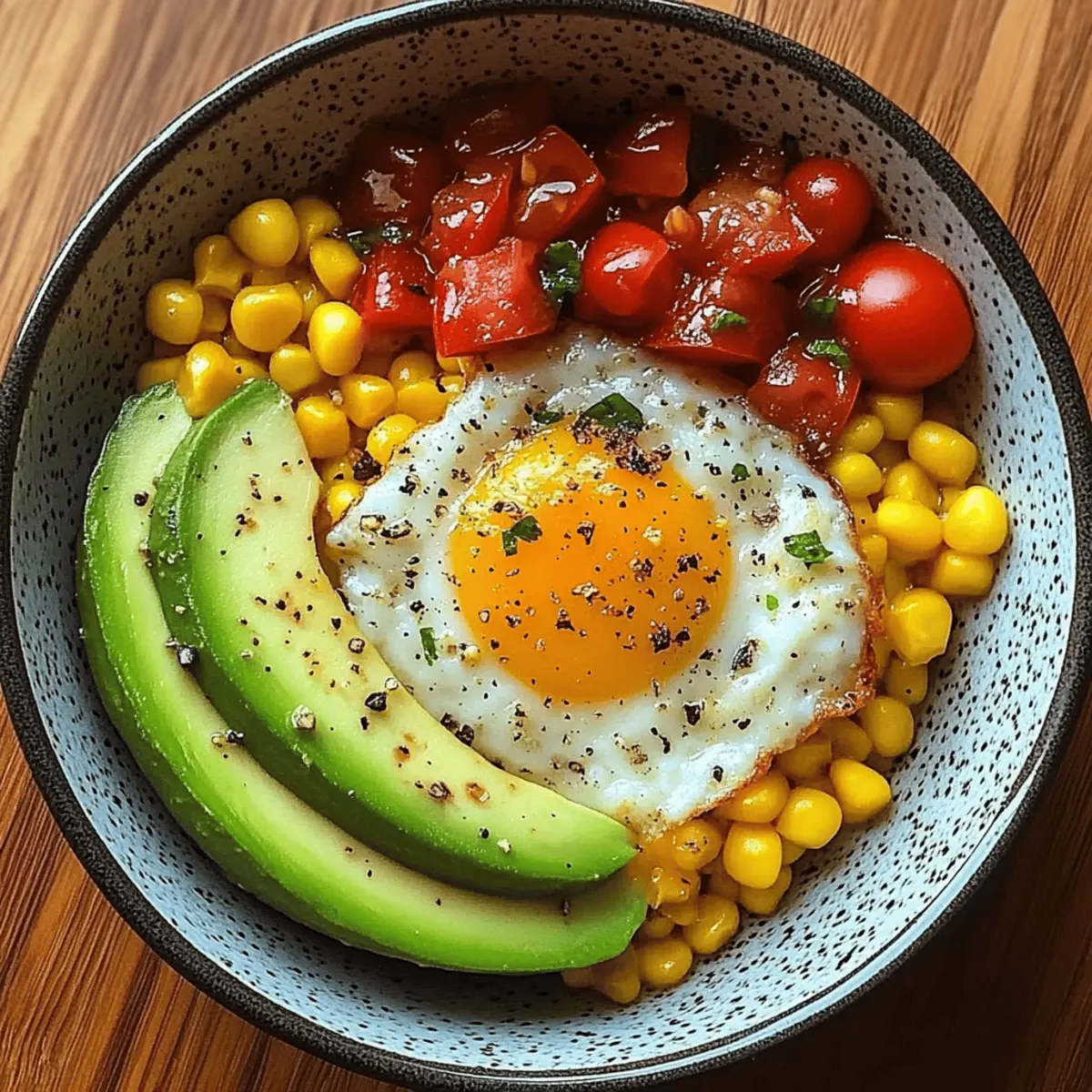 Delicious Avocado Corn Breakfast Plate to Jumpstart Your Day 2