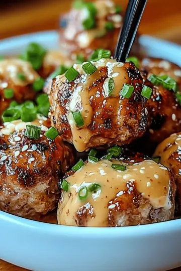 Korean BBQ Meatballs