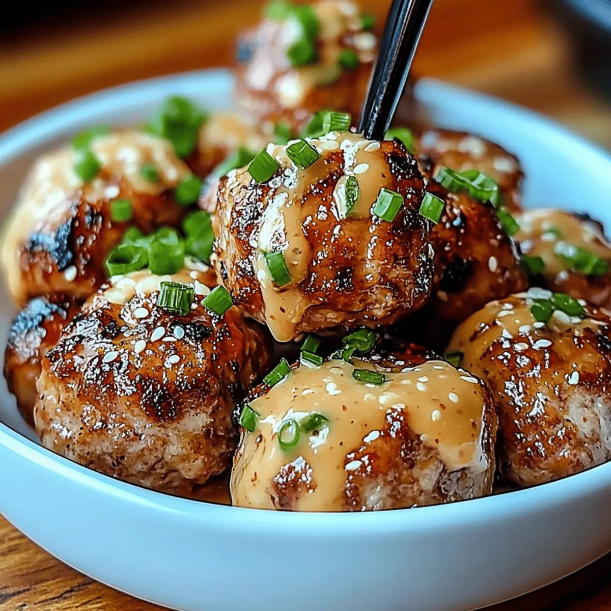 Korean BBQ Meatballs