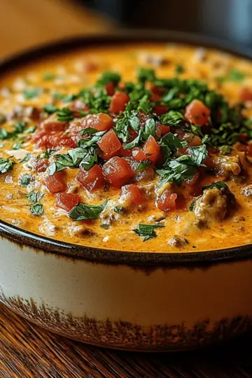 Cheesy Rotel Ranch Queso