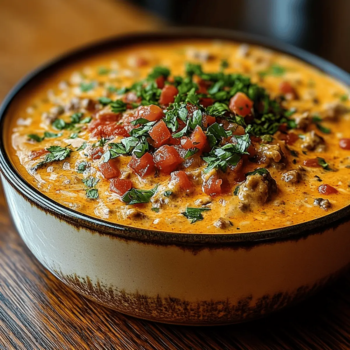Cheesy Rotel Ranch Queso