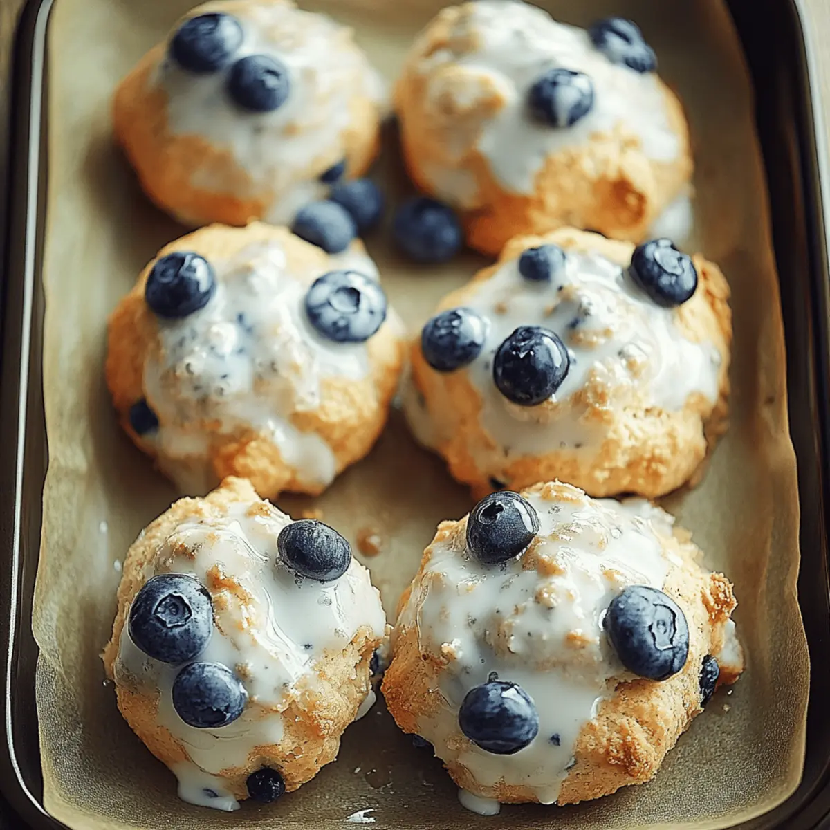 Irresistibly Fluffy Blueberry Biscuits with Buttery Bliss 3