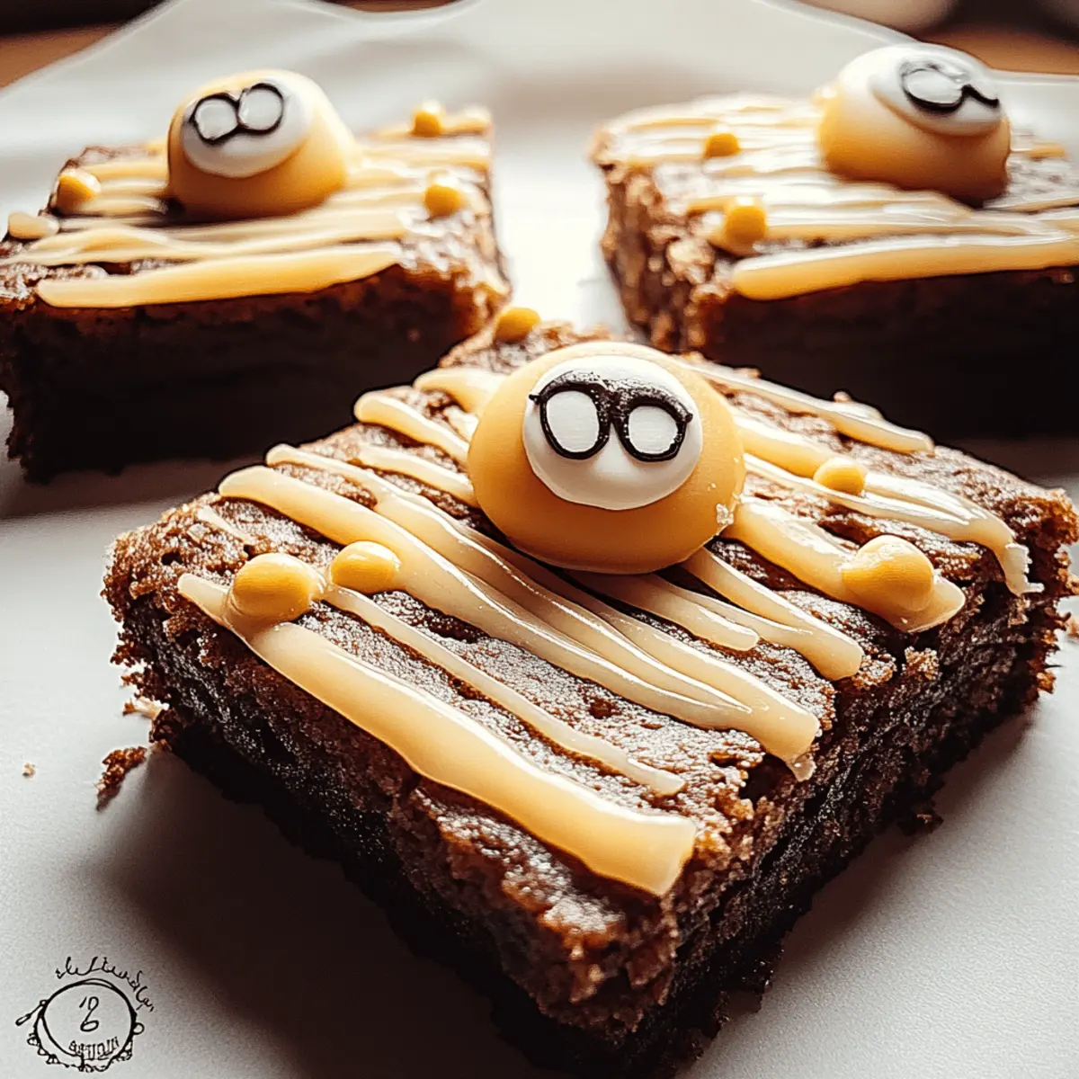Delicious Halloween Cream Cheese Swirl Brownies to Savor 3
