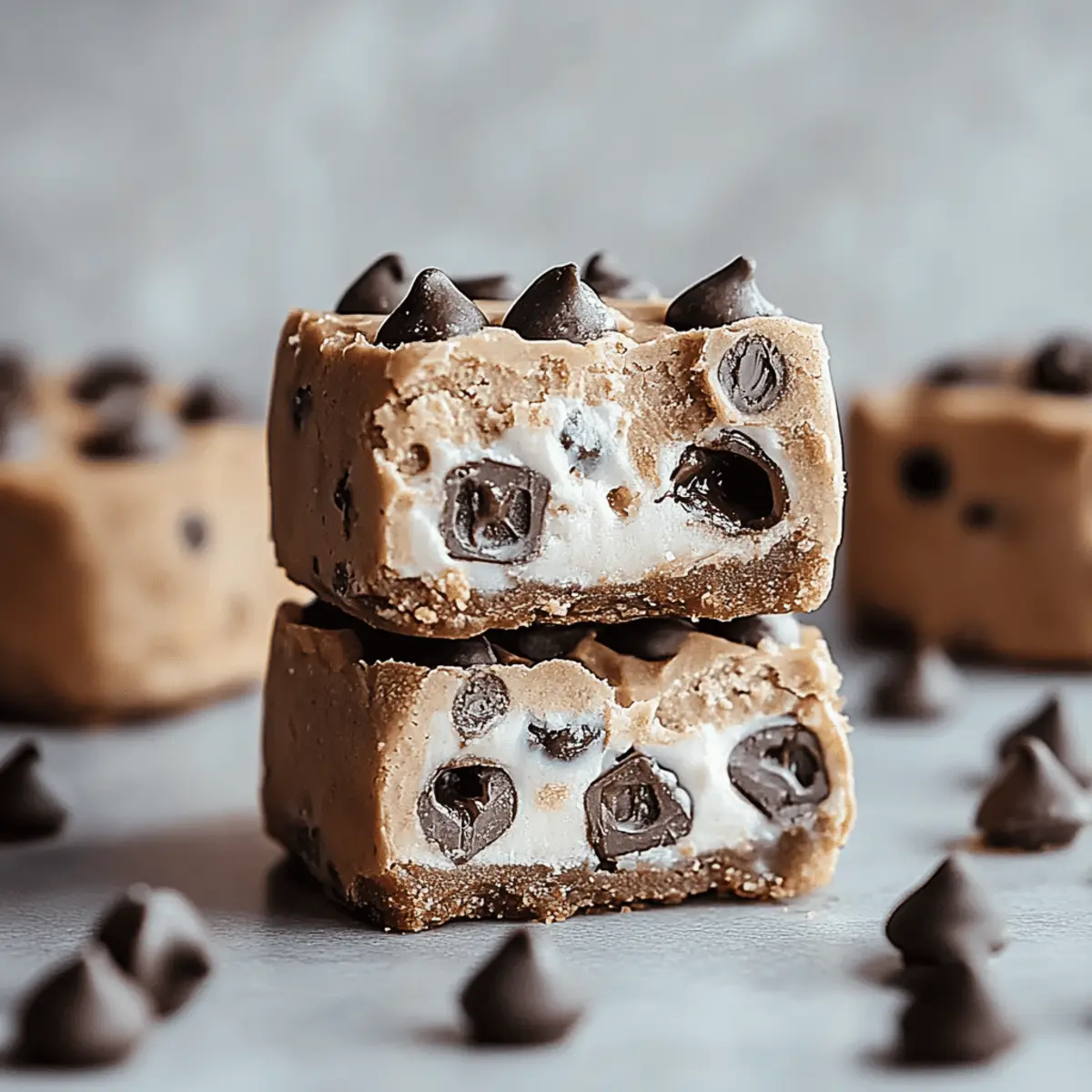 Indulgent Healthy Cookie Dough Bars Made with Nutritious Ingredients 1