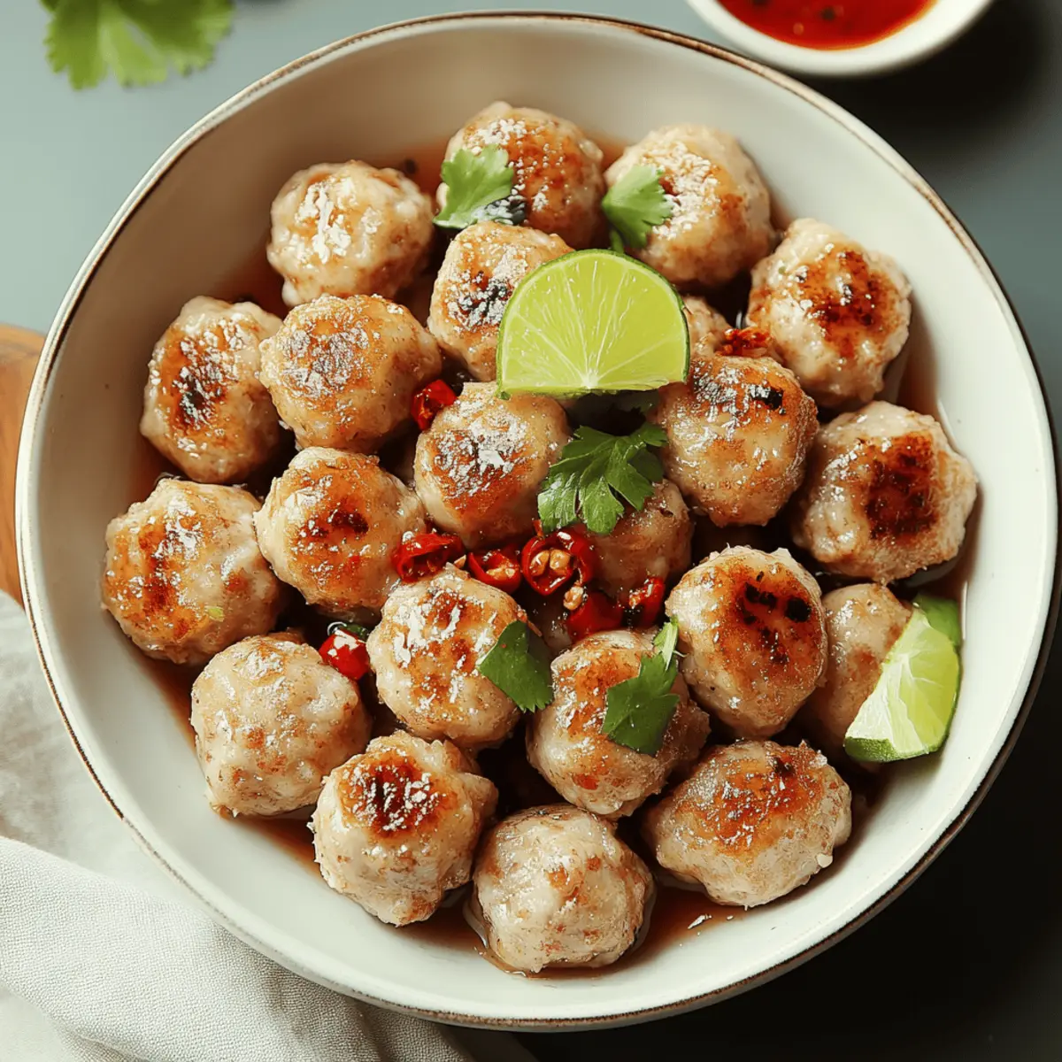 Delicious Thai Baked Chicken Meatballs for a Quick Dinner 3 rptbwmasm29uaquhthoo