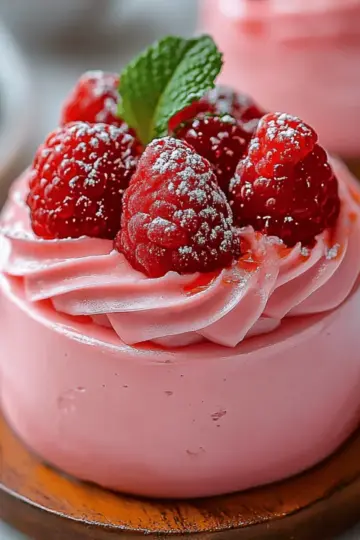 Raspberry Mousse