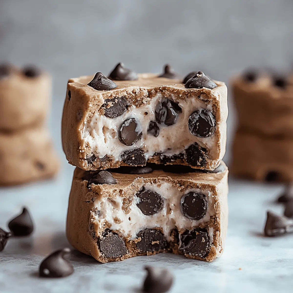 Indulgent Healthy Cookie Dough Bars Made with Nutritious Ingredients 4 Healthy Cookie Dough Bars Made with Nutritious Ingredients