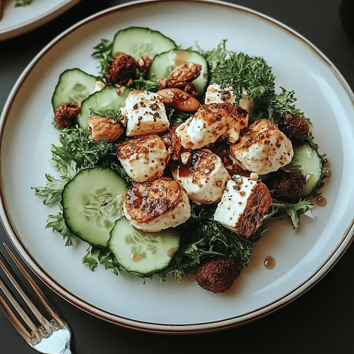 Delicious Crispy Torn Halloumi Salad with Fresh Greens and Zesty Dressing 3 s89hi2kicwsudoeyyozj