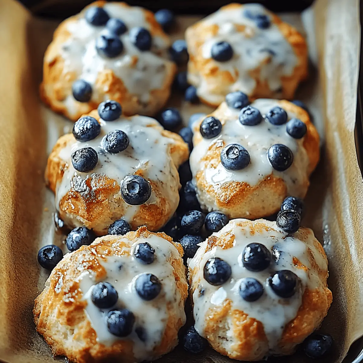 Irresistibly Fluffy Blueberry Biscuits with Buttery Bliss 4 Blueberry Biscuits with Fluffy Buttery Texture