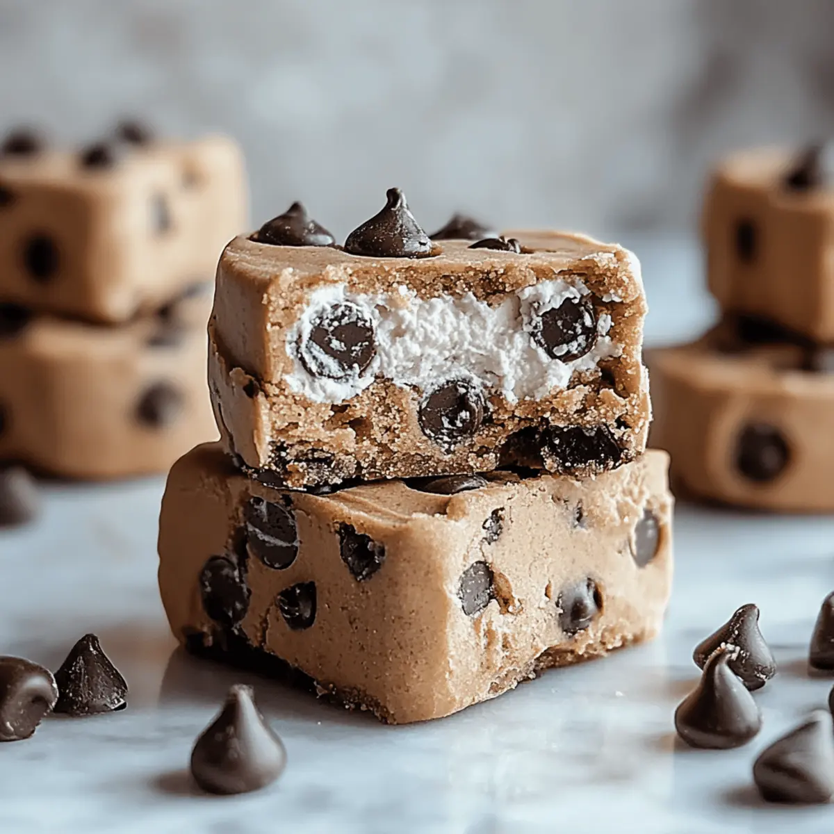 Indulgent Healthy Cookie Dough Bars Made with Nutritious Ingredients 2