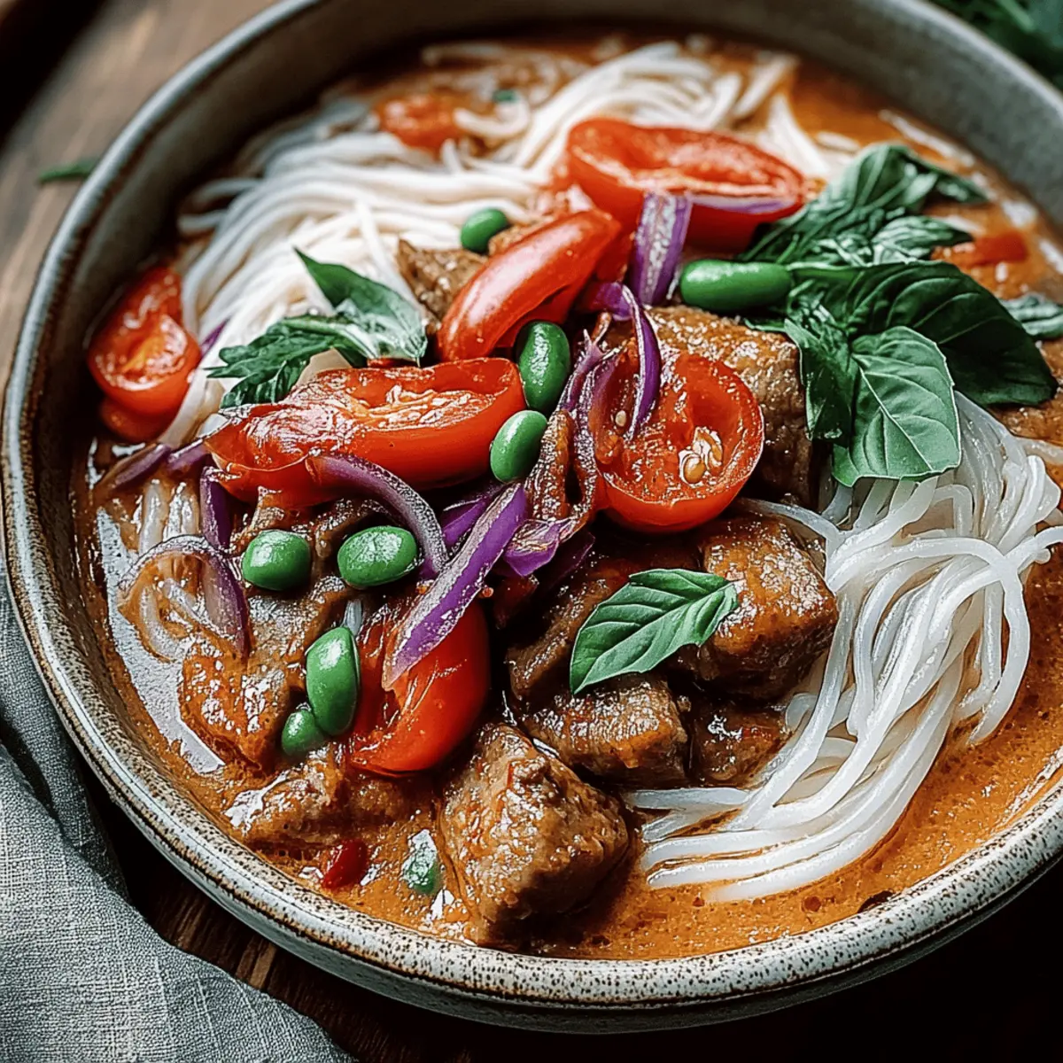 Indulge in Red Curry Beef with Rich Coconut & Spicy Flavors 4 Red Curry Beef with Rich Coconut and Spicy Flavors