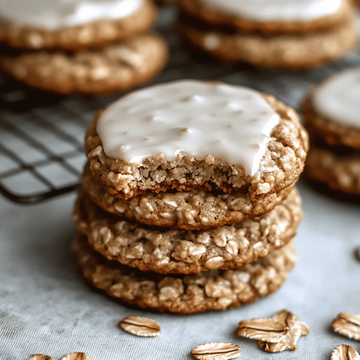 Irresistibly Best Chai Oatmeal Cookies with Maple Glaze 2 Chai Oatmeal Cookies with Maple Glaze aytozh