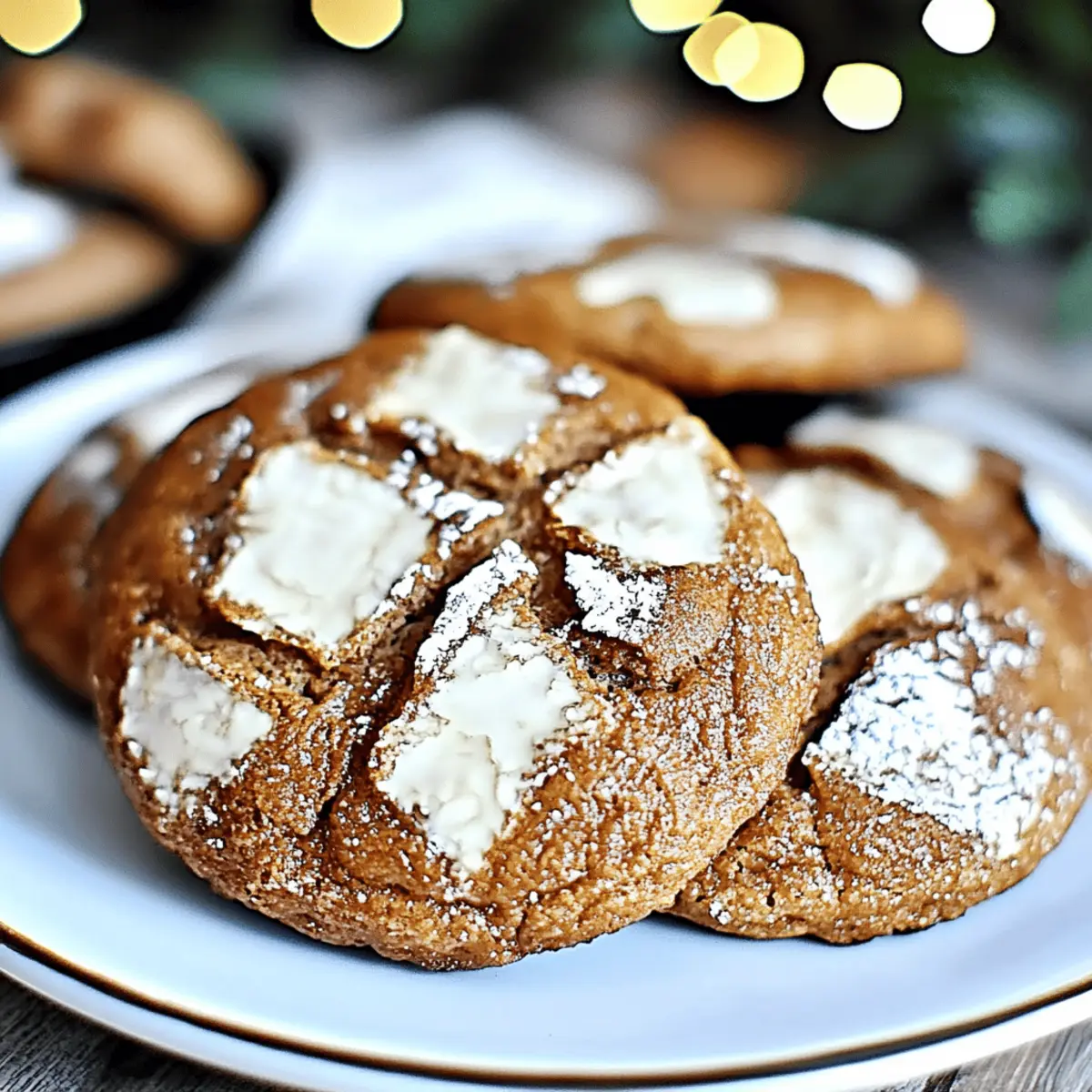 Irresistibly Chewy Gingerbread Crinkle Cookies Delight 2 Gingerbread Crinkle Cookies amp92y