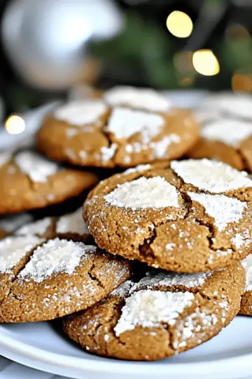 Irresistibly Soft Gingerbread Crinkle Cookies for Cozy Days 1 Gingerbread Crinkle Cookies