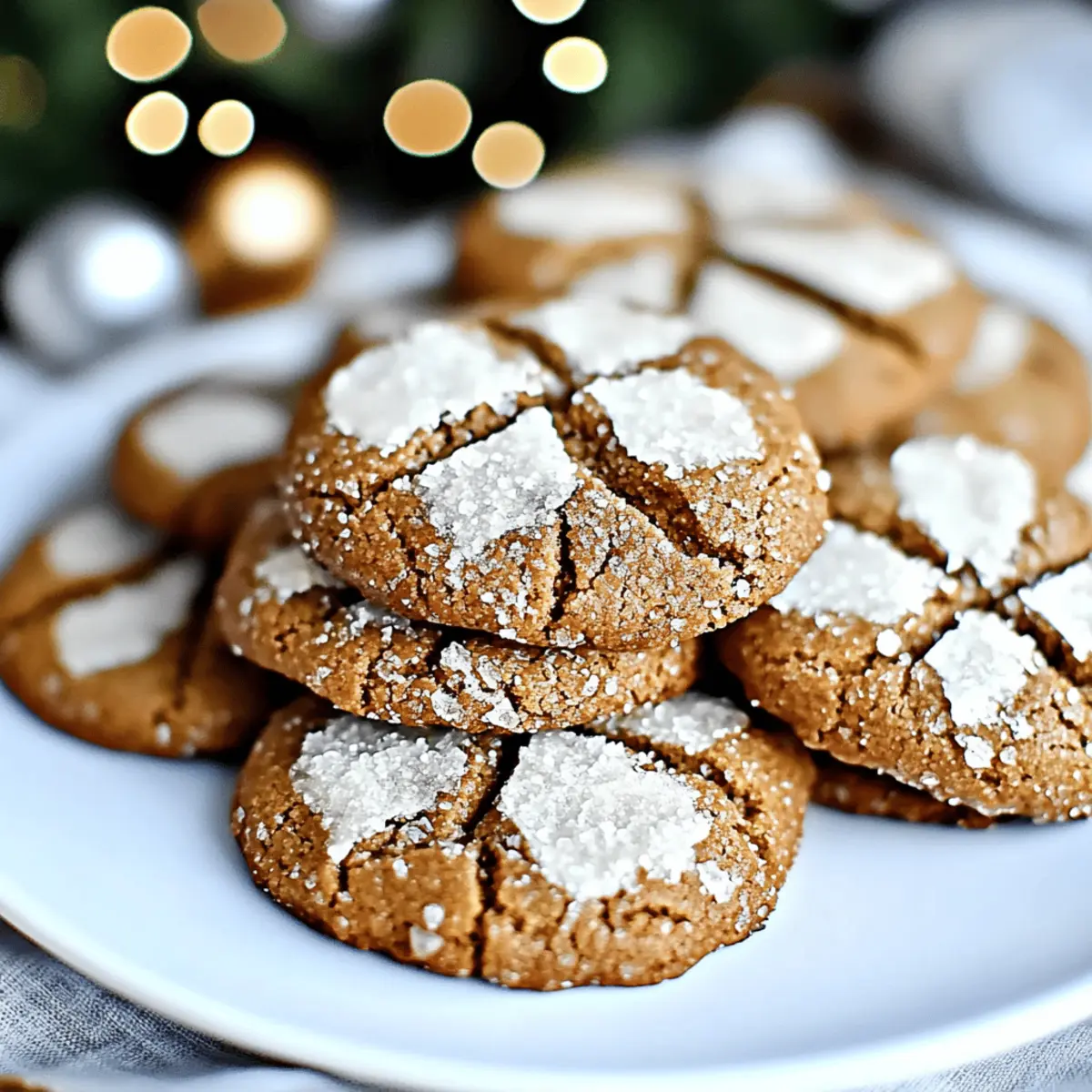 Irresistibly Soft Gingerbread Crinkle Cookies for Cozy Days 1 Gingerbread Crinkle Cookies d6wz2i