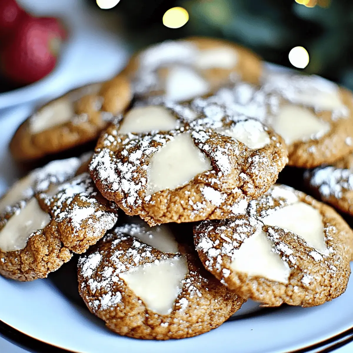 Delicious Gingerbread Crinkle Cookies for Cozy Celebrations 4 Gingerbread Crinkle Cookies